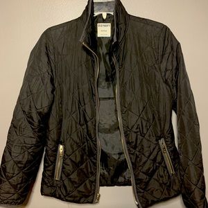 Black Light-Weight Quilted Jacket